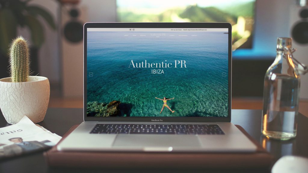 Authentic Ibiza PR Website