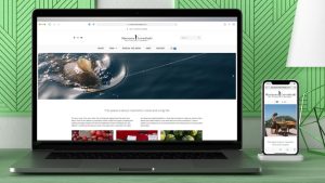 Marianna Leivaditaki website mock up